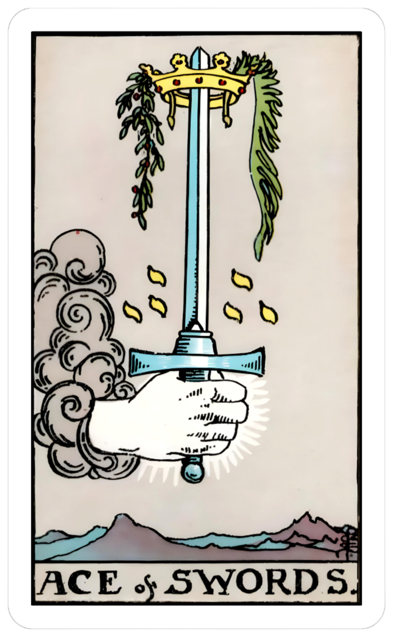 ace of swords card